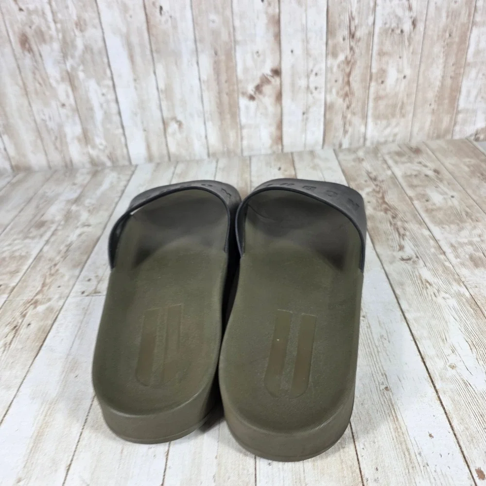 NOBULL Slides Olive Green Sandals‎ Comfort Slides Mens Size 14
